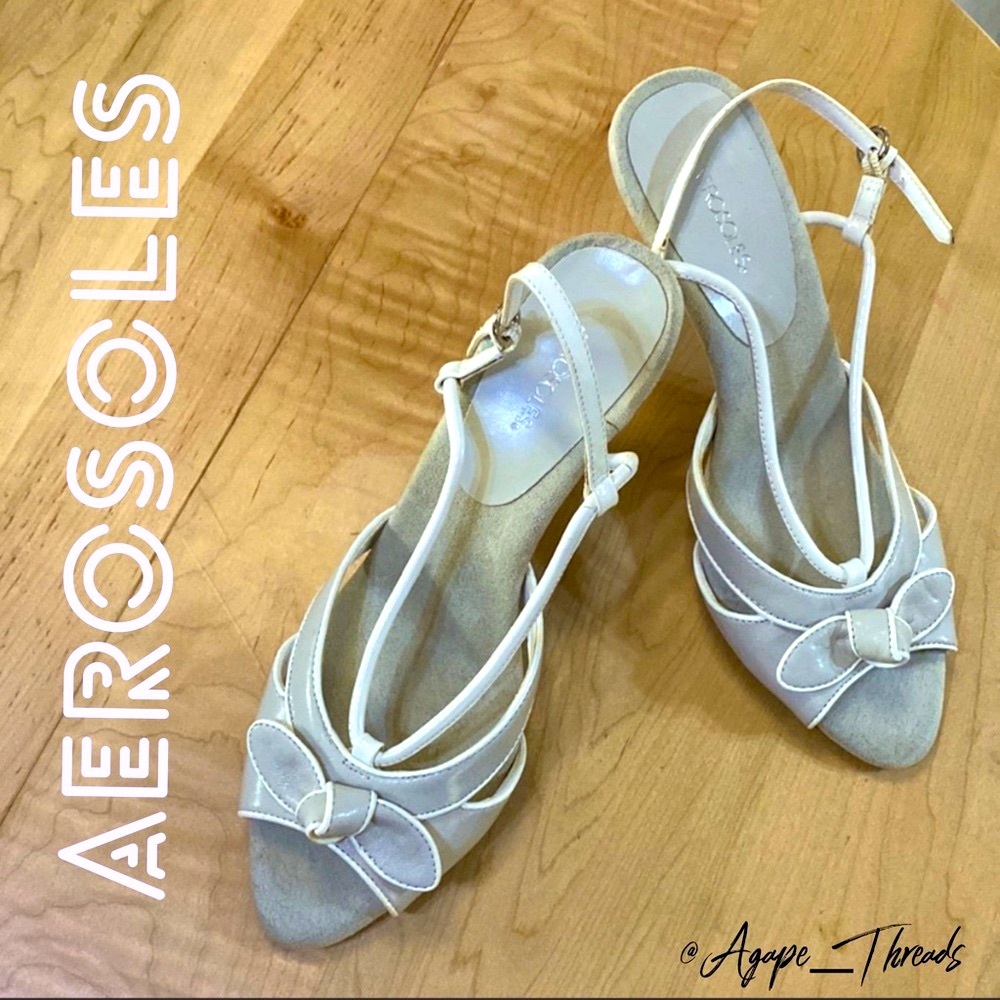 NWOT Aerosoles Sling-back Heels